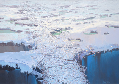 Tadeusz Król - #TK11 100X140 cm, akryl na płótnie