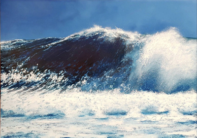 Roman Schmelter - Woda 4 - 130x180 cm  - NIEDOSTĘPNY